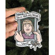 Buzz, Your Girlfriend, Woof! Christmas Ornament - Hand Drawn Wood Ornament Buzz, Your Girlfriend, Woof! Christmas Ornament - Hand Drawn Wood Ornament