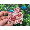 Egg Shortage Santa Claus - Christmas 2025 Ornament Egg Shortage Santa Claus - Christmas 2025 Ornament