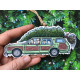 Griswold Family Vacation Car - Christmas Ornament - Hand-Drawn Wood Ornament Griswold Family Vacation Car - Christmas Ornament - Hand-Drawn Wood Ornament