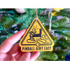 Pinball Ain't Easy Christmas Ornament Pinball Ain't Easy Christmas Ornament