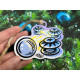Pinball Pop Bumpers Christmas Ornament Pinball Pop Bumpers Christmas Ornament