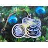 Pinball Pop Bumpers Christmas Ornament Pinball Pop Bumpers Christmas Ornament