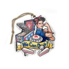 Rosie The Pinball Riveter • Christmas Ornament Rosie The Pinball Riveter • Christmas Ornament