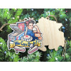 Rosie The Pinball Riveter • Christmas Ornament Rosie The Pinball Riveter • Christmas Ornament