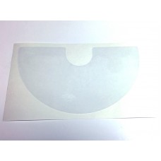 Clear Cabinet Flipper Button Protector - Pair