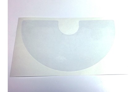Clear Cabinet Flipper Button Protector - Pair