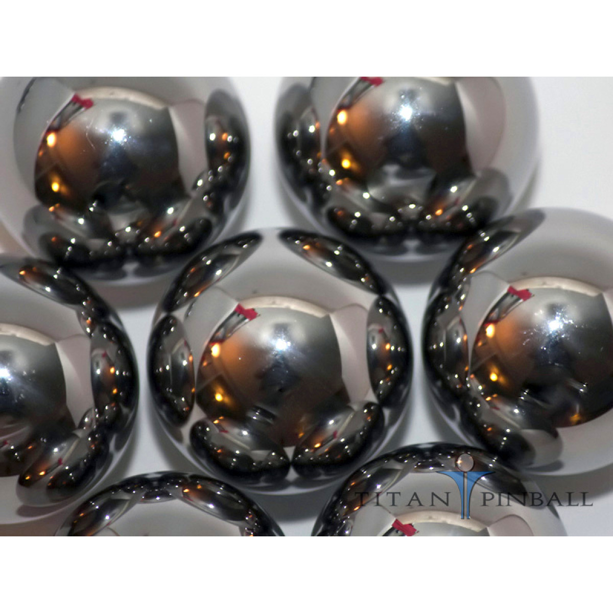 Stern Pinball Flipperkugel Ball 27mm Chromstahl Hochwertige Pinball Steel 1 1/16 