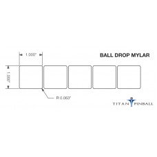 Playfield Ball Drop Mylar