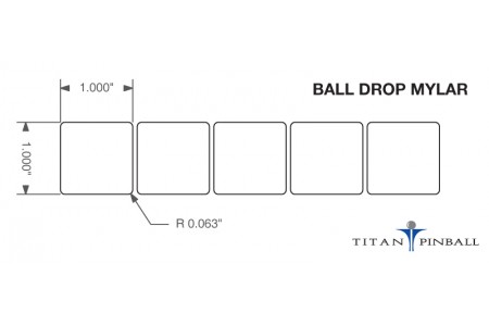 Playfield Ball Drop Mylar