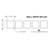 Playfield Ball Drop Mylar