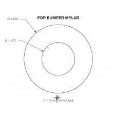 Playfield Pop-Bumper Mylar
