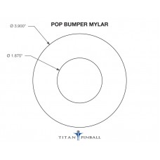 Playfield Pop-Bumper Mylar