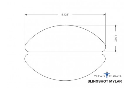 Playfield Slingshot Mylar