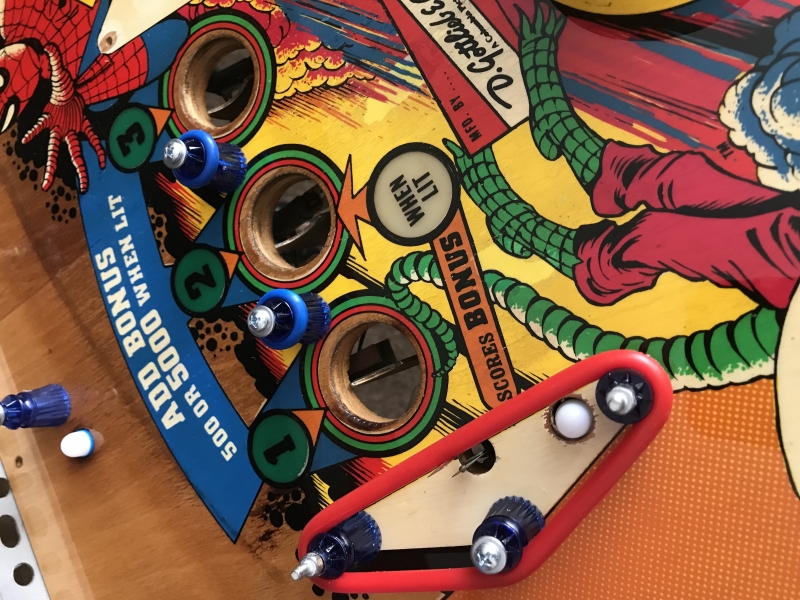 1980 Gottlieb The Amazing Spider Man pinball rubber ring kit 